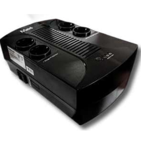 ONDULEUR MAXIPOWER – 850 VA – TECHNOLOGIE AVR – 4 PRISES SECTEUR