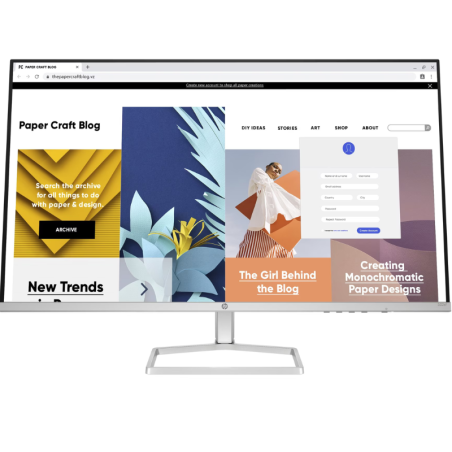 ECRAN HP 532sf – 31,5" FULL HD IPS – HDMI / VGA – 100HZ