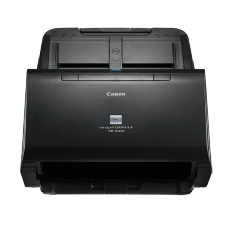 Scanner Canon imageFORMULA DR-C240 – A4 Recto/Verso – 45 ppm – 600 dpi – USB 2.0 – 4000 pages/jour