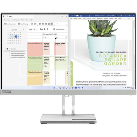 Lenovo L24e-40 23.8″ – Écran 1600 x 900 à 60 Hz avec Haut-Parleurs Intégrés