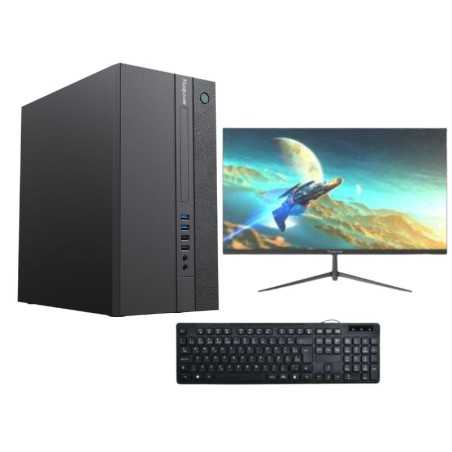 PC Maxipower GEN10 Intel Core i7-10700 | 8 Go DDR4 | SSD 256 Go | Écran 20’’ Inclus