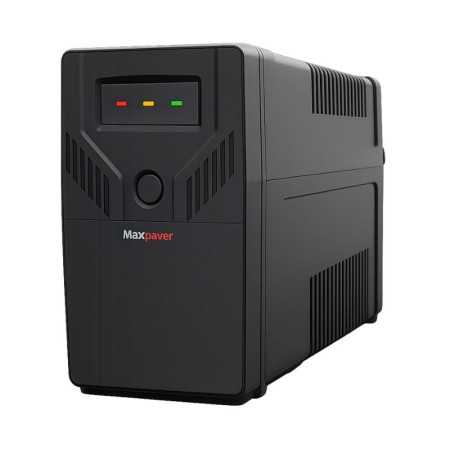 Onduleur MAXIPOWER ISO 650VA-1 – UPS Line Interactive avec AVR – 4 Prises
