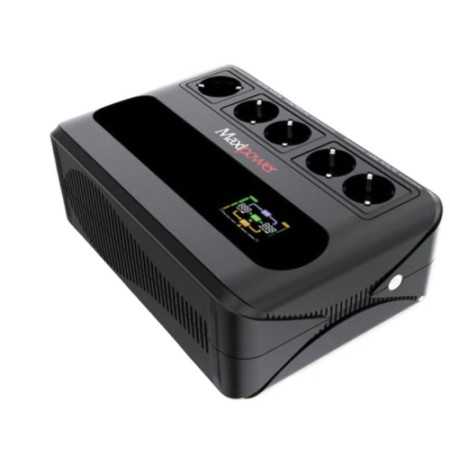 Onduleur MAXIPOWER IMO 850VA-1 avec AVR – 5 Prises Protégées – UPS Haute Performance